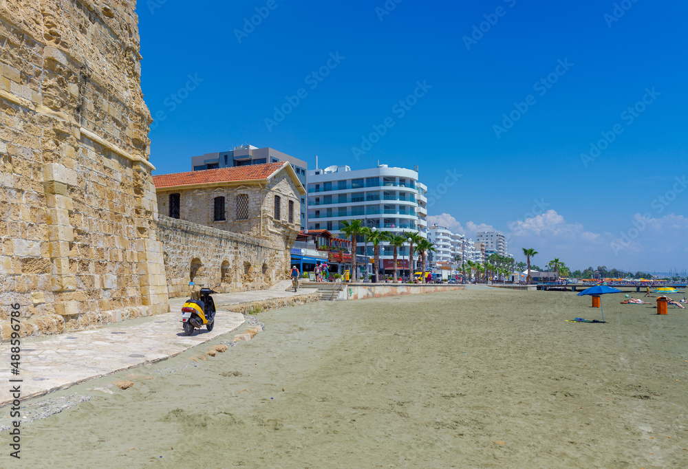 Zypern Cyprus, Larnaka / Larnaca, Beach Coast Summer Hotels Summer