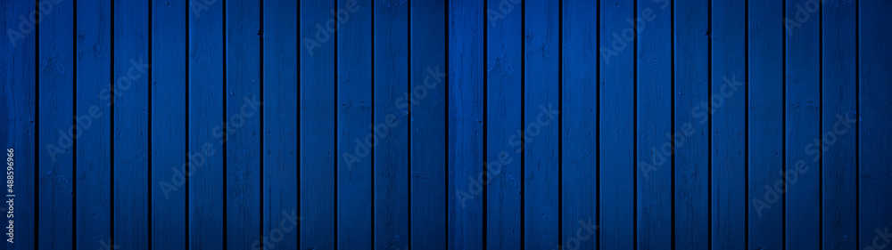 Abstract grunge old dark blue painted wooden texture - wood board background panorama banner. Abstract grunge old dark blue painted wooden texture - wood board background panorama banner.