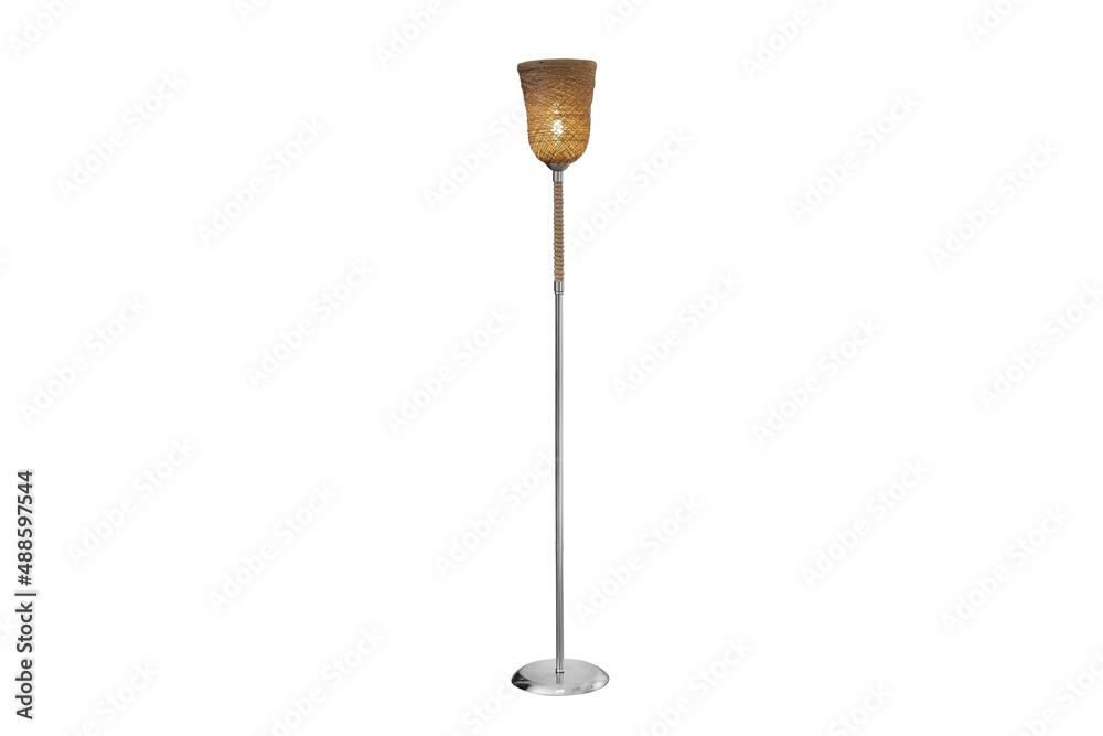Classic lampshade on a white background. High quality photo Classic lampshade on a white background. High quality photo