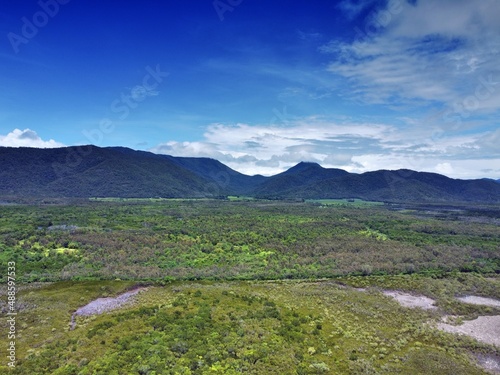 View of mountains in Cairns