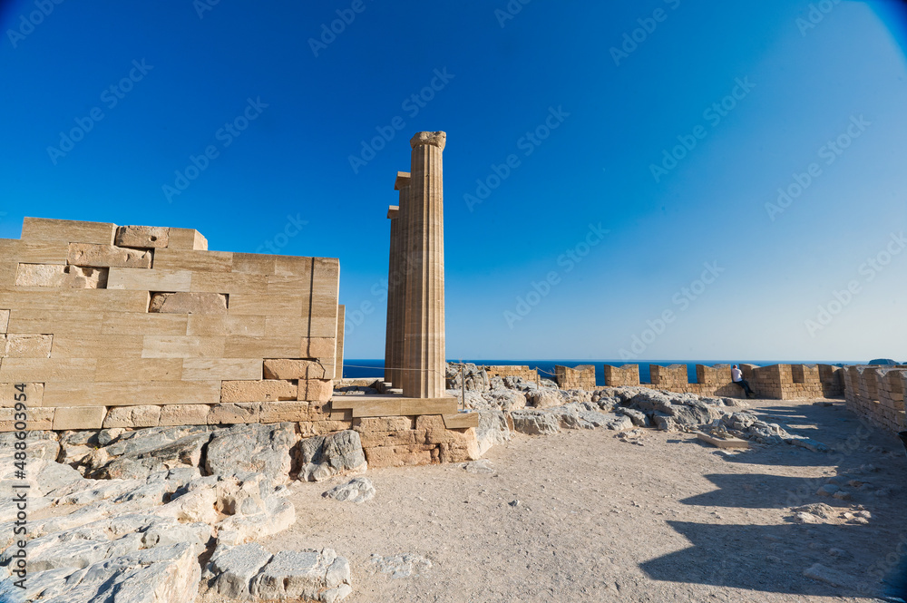 lindos ruins