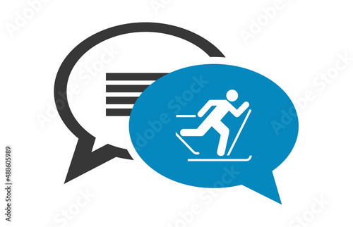 Logo domaine skiable.