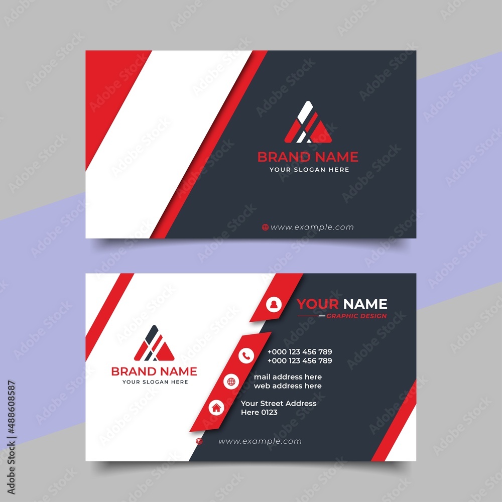 Creative Modern Professional Business card Vector Design Creative Modern Professional Business card Vector Design