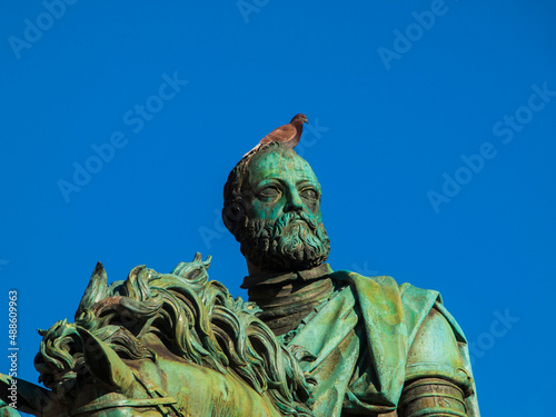 Italia, Toscana, Firenze, statua di Cosimo dei Medici photo