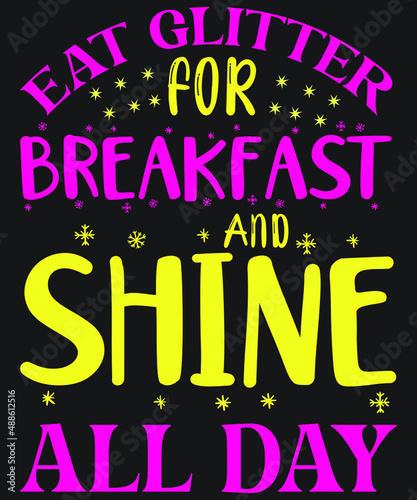 Unicorn T-shirt Design Vector