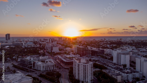 Sunrise over Miamim BEach