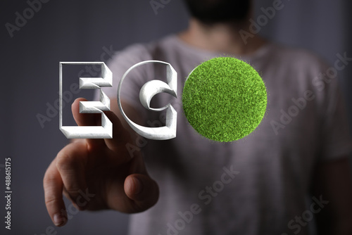 Ecology and go green symbol