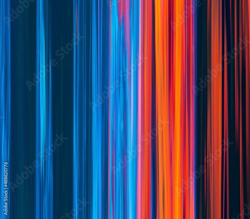 Obraz na płótnie Abstract colorful painting lines background w salonie
