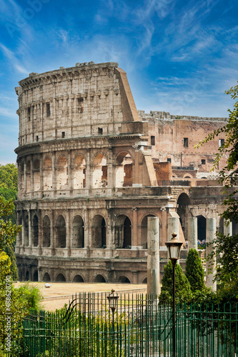 The Colosseum in Rome, Italy