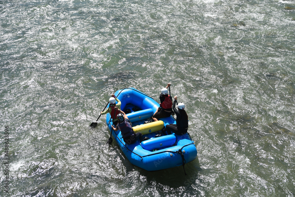 Obraz premium rafting