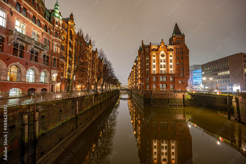 Obraz premium Speicherstadt Hamburg