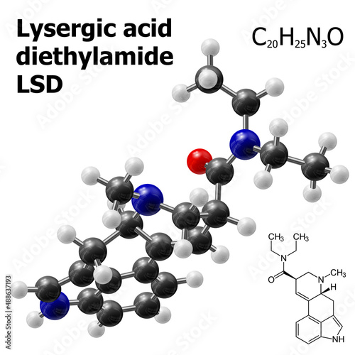 LSD molecule
