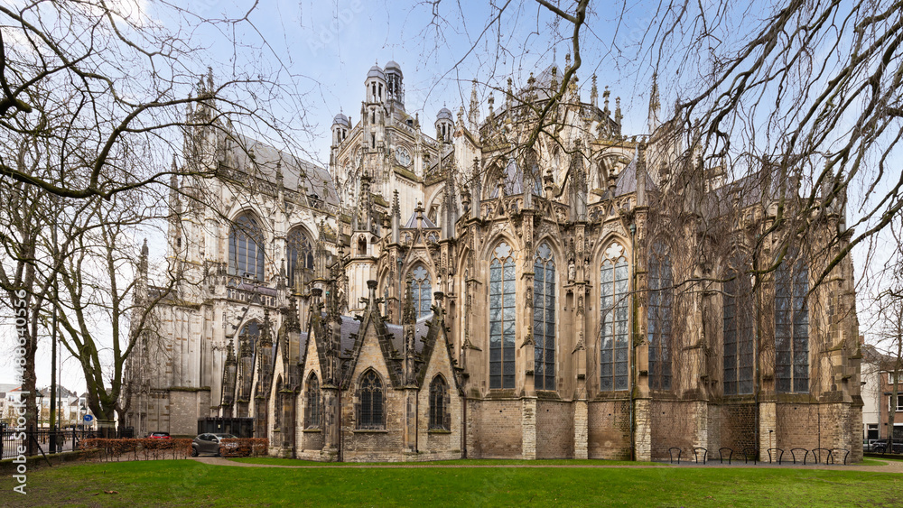 St. John's Cathedral, in the center of Den Bosch in the Netherlands.