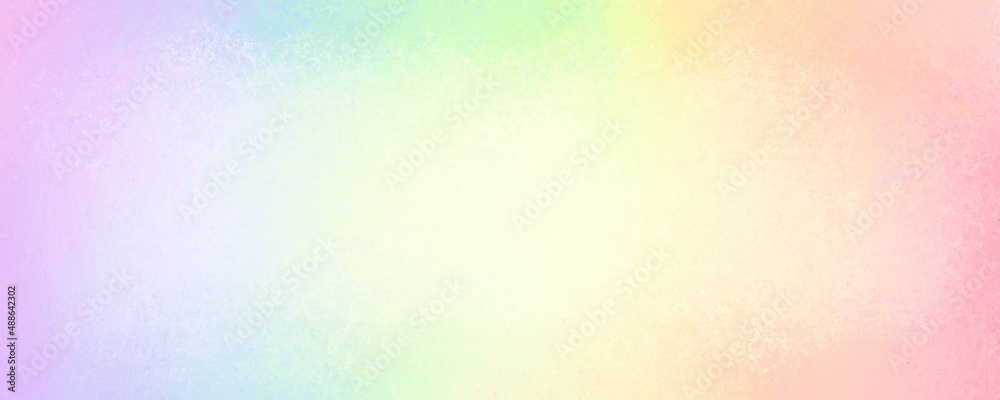 Soft rainbow background with texture and gradient colors, pretty springtime banner Soft rainbow background with texture and gradient colors, pretty springtime banner