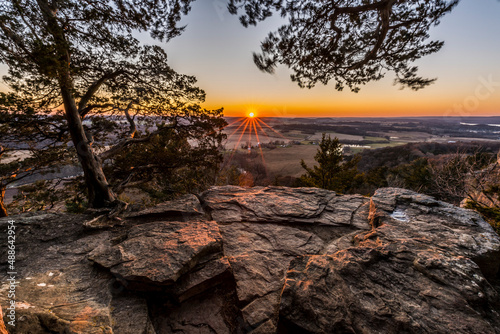Gibraltar Rock Sunset