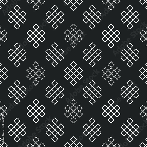 traditional nepal seamless pattern geometric karma loop background