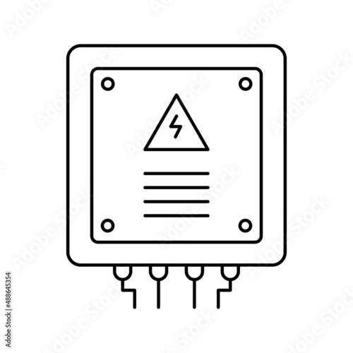 electric power breaker icon