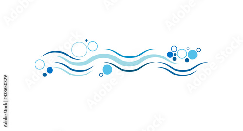 sfondo, cerchi, acqua, bolle, schiuma