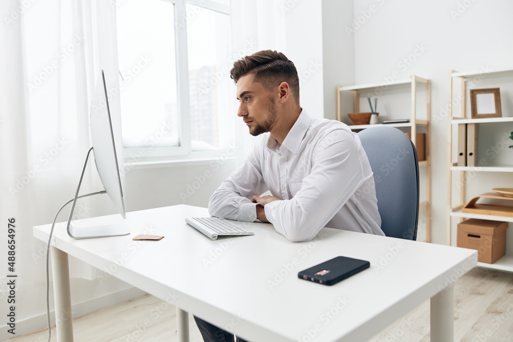 businessmen office worker in a white shirt executive businessmen office worker in a white shirt executive