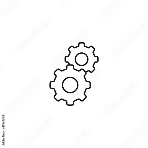 processing icons symbol vector elements for infographic web