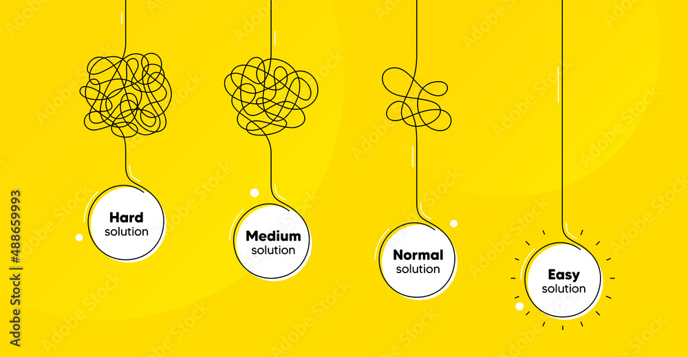 Simplify complex process background. Simple idea solution purpose. Mind ...