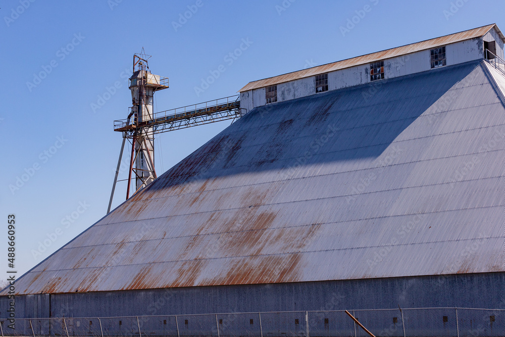 Fototapeta premium Grain silos in Texas