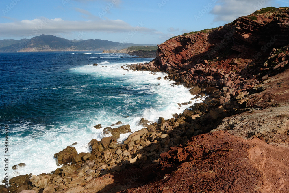 Veduta della costa di Cala Porticciolo