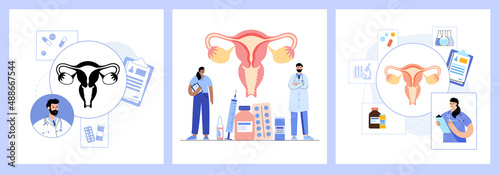 Gynecology clinic concept