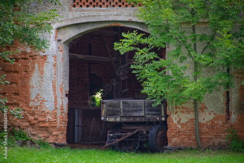 old wooden house