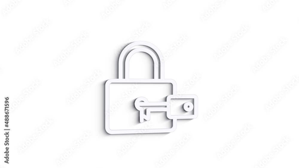 Cyber security 3D shadow icon with shield and check mark. Security concept. Motion graphics. Cyber security 3D shadow icon with shield and check mark. Security concept. Motion graphics.