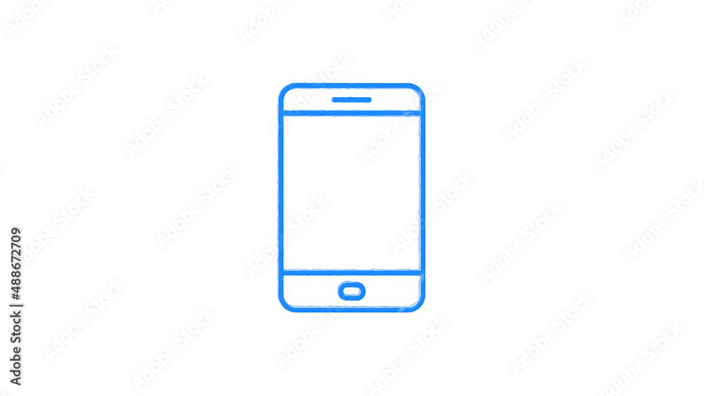 Hand draw technology icon on dark background. Information technology. Motion graphics. Hand draw technology icon on dark background. Information technology. Motion graphics.
