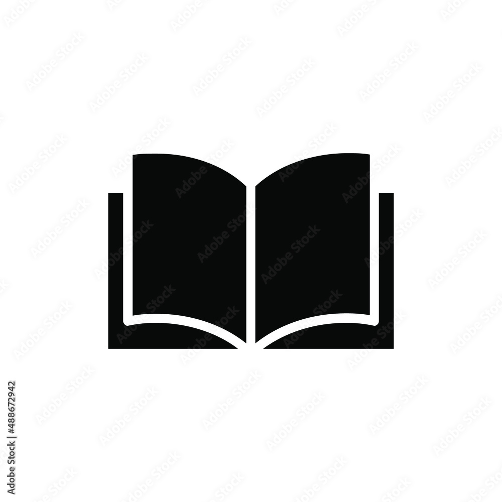 Book, Read, Library, Study Solid Icon Vector Illustration Logo Template. Suitable For Many Purposes. Book, Read, Library, Study Solid Icon Vector Illustration Logo Template. Suitable For Many Purposes.