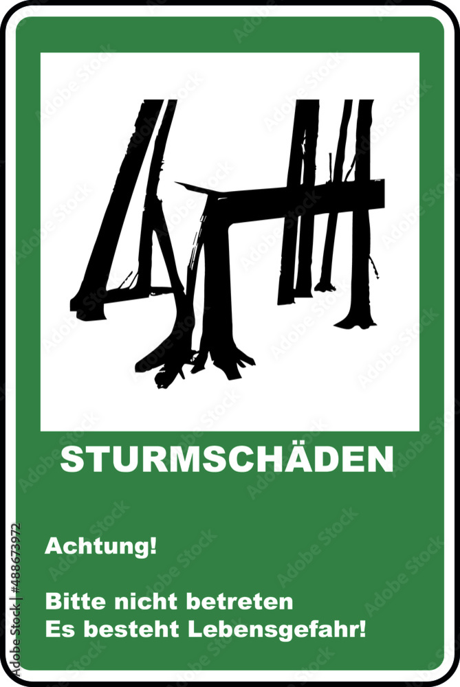 Schild Sturmsch den Bitte Nicht Betreten Es Besteht Lebensgefahr Stock Schild Sturmsch den Bitte Nicht Betreten Es Besteht Lebensgefahr Stock