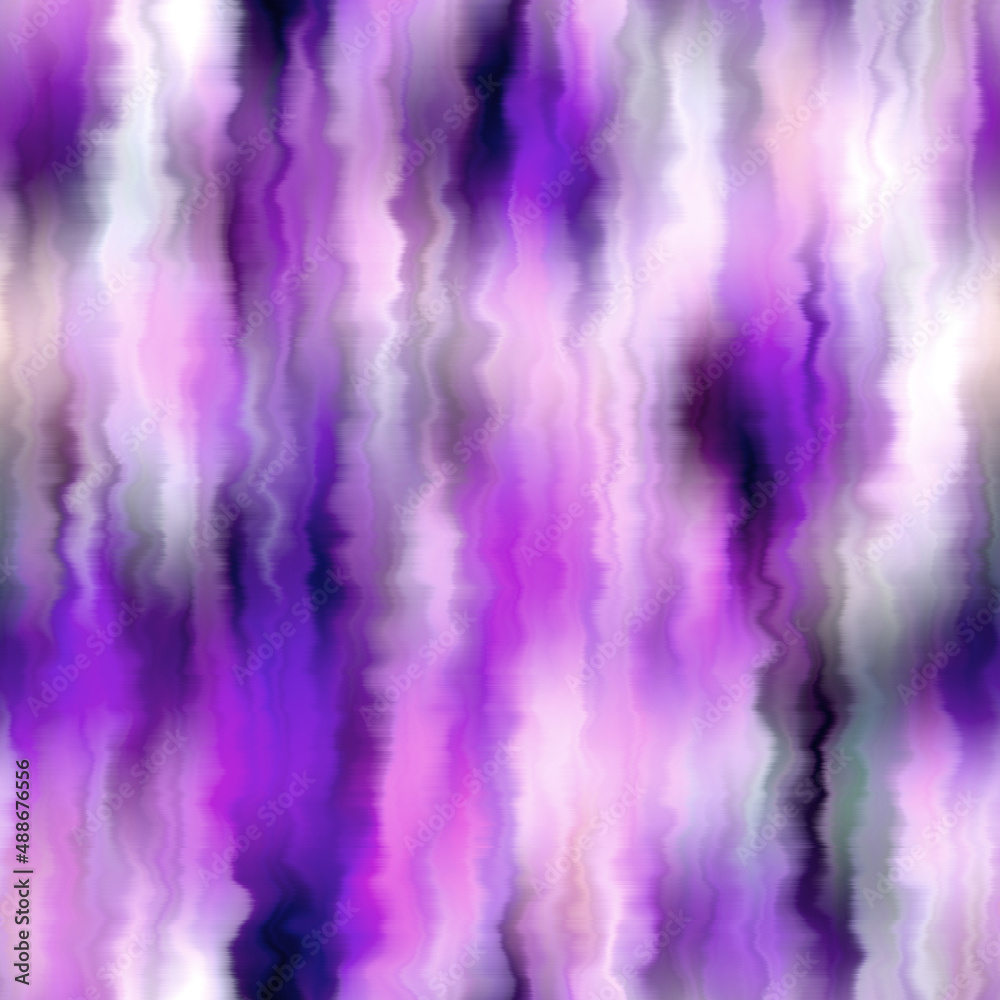 Bleed vertical stripe summer tie dye batik beach wear pattern. Seamless variegated gradient space dyed shibori effect. Washed out painterly trendy fashion print background. Bleed vertical stripe summer tie dye batik beach wear pattern. Seamless variegated gradient space dyed shibori effect. Washed out painterly trendy fashion print background.