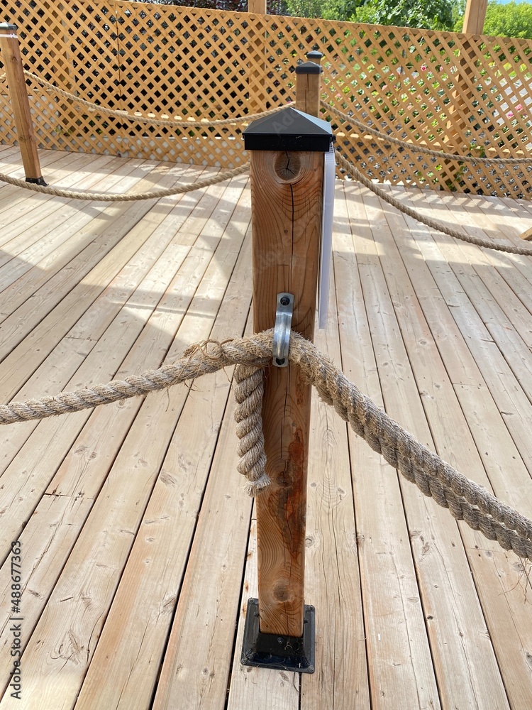 sandale en corde marine