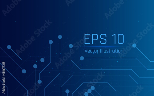 futuristic abstract background. Server, internet, speed. Futuristic tunnel HUD. Motion graphics for an abstract data center .vector illustrator,eps10,wireframe,blue background