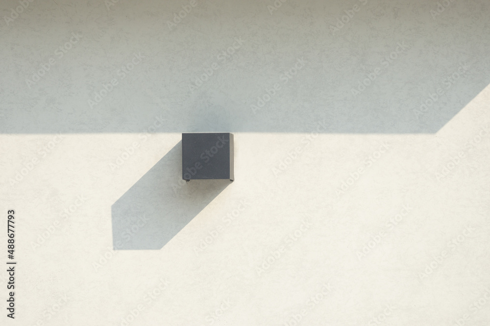 wall lamp installed on gray marble wall wall lamp installed on gray marble wall