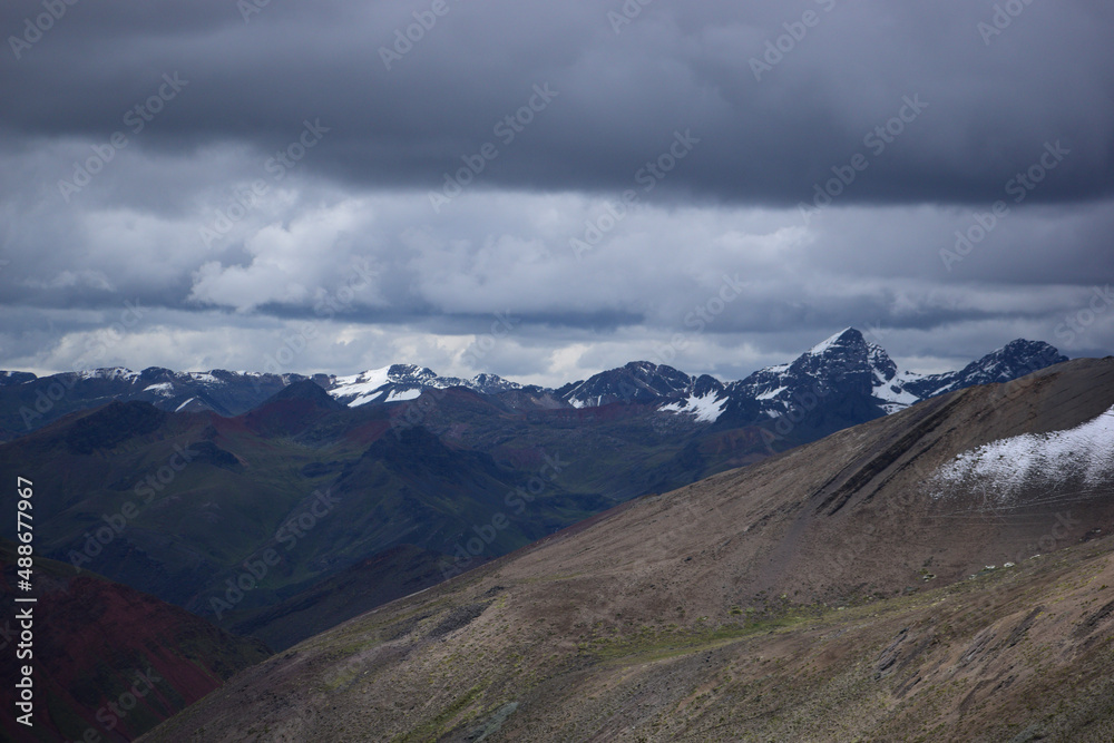 Fototapeta premium landscape with clouds