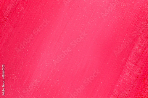 bright red background: thick acrylic paint applied in a thin uneven layer on a flat surface, light and dark areas