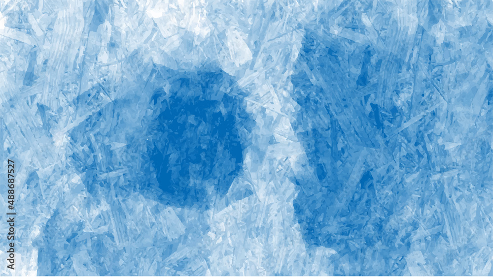 Obraz premium Blue watercolor background for your design, watercolor background concept, vector.
