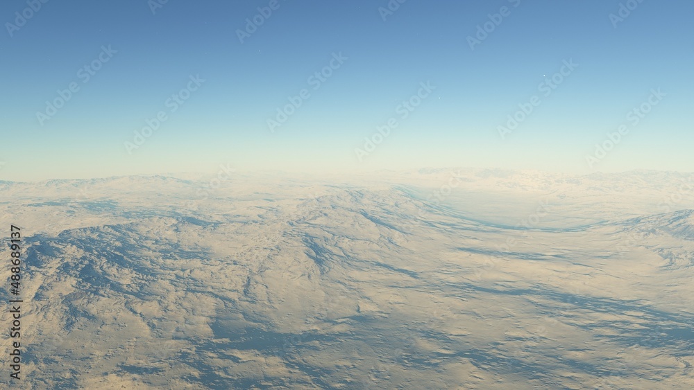 alien planet landscape sci fi spatial background, view from planet surface with spectacular sky, realistic digital illustration
alien planet landscape sci fi spatial background, view from planet surface with spectacular sky, realistic digital illustration