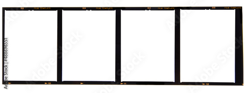 Medium format color film frame.With white space.text space. photo