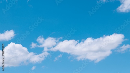 blue sky with clouds