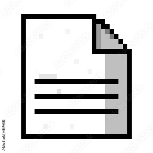paper sheet pixel