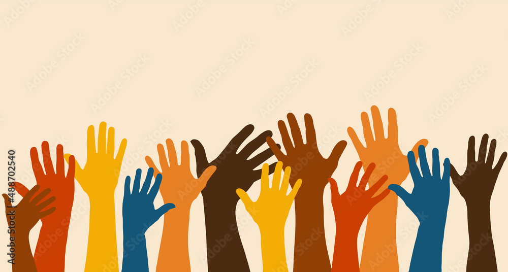 Group hands on top of each other of diverse multi-ethnic and multicultural people.Diversity people.Diverse culture.Racial equality.Concept of teamwork community and cooperation.Oneness Group hands on top of each other of diverse multi-ethnic and multicultural people.Diversity people.Diverse culture.Racial equality.Concept of teamwork community and cooperation.Oneness