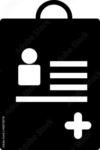 HEALTH BOARD ICON , MEDICAL BOARD ICON VECTOR.eps