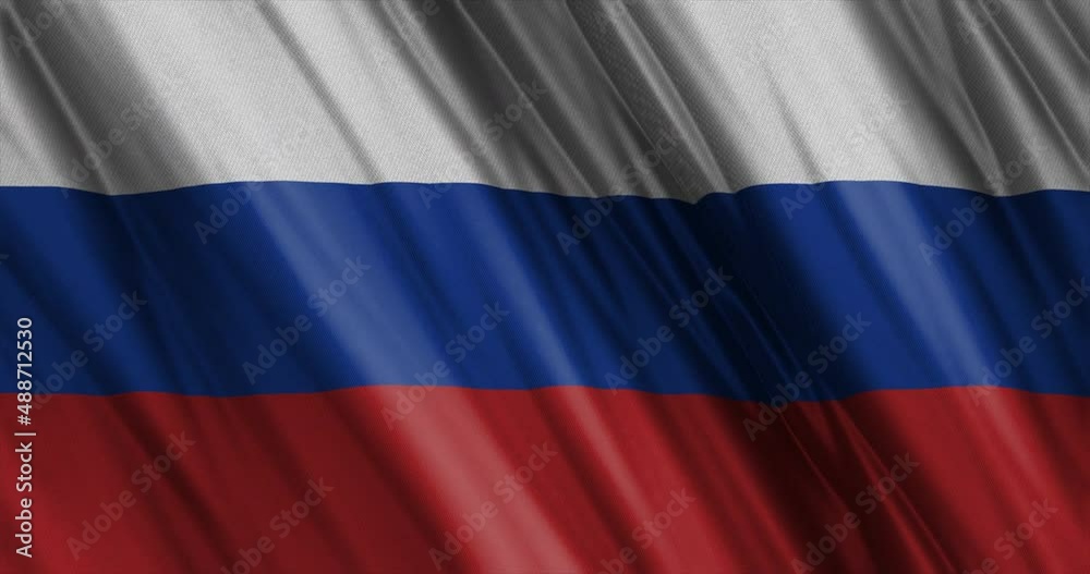 Russia flag video 3d flag waving video ,4K Russia national flag waving in the wind close up Russia flag video 3d flag waving video ,4K Russia national flag waving in the wind close up