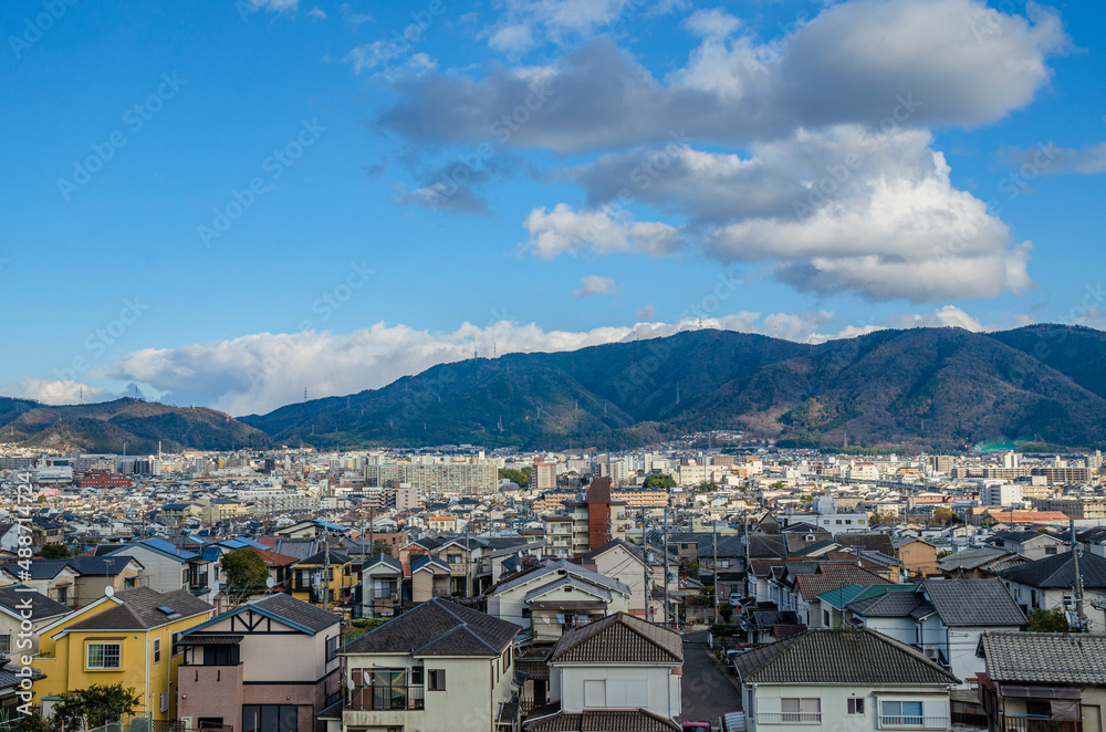 京都市山科区の都市風景