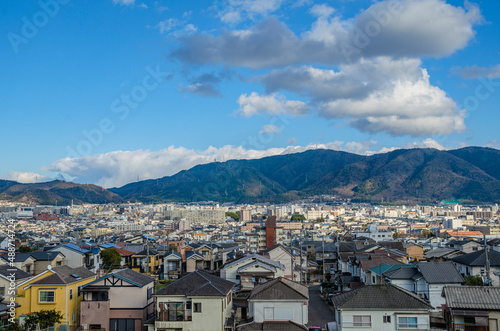京都市山科区の都市風景