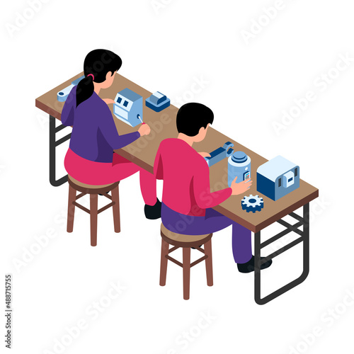 Teenage Robotics Class Composition